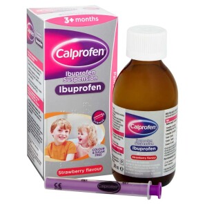 Buy Calprofen Ibuprofen Suspension 200ml 3+ Months | Chemist Direct