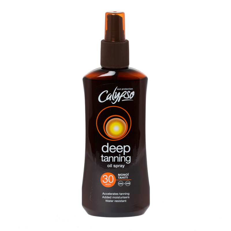 Calypso Sun Protection Deep Tanning Oil Spray 30