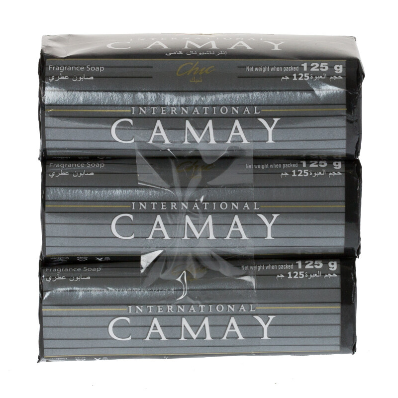 Camay Soap Chic 3 Pack