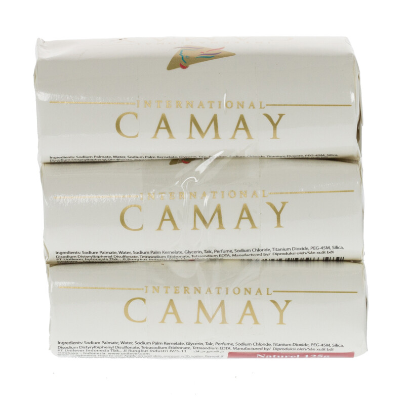 Camay Soap Natural 3 Pack