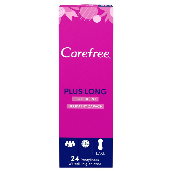Carefree Plus Long Light Scent Pantyliners