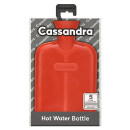 Cassandra Hot Water Bottle Rib 2 Sided Orange