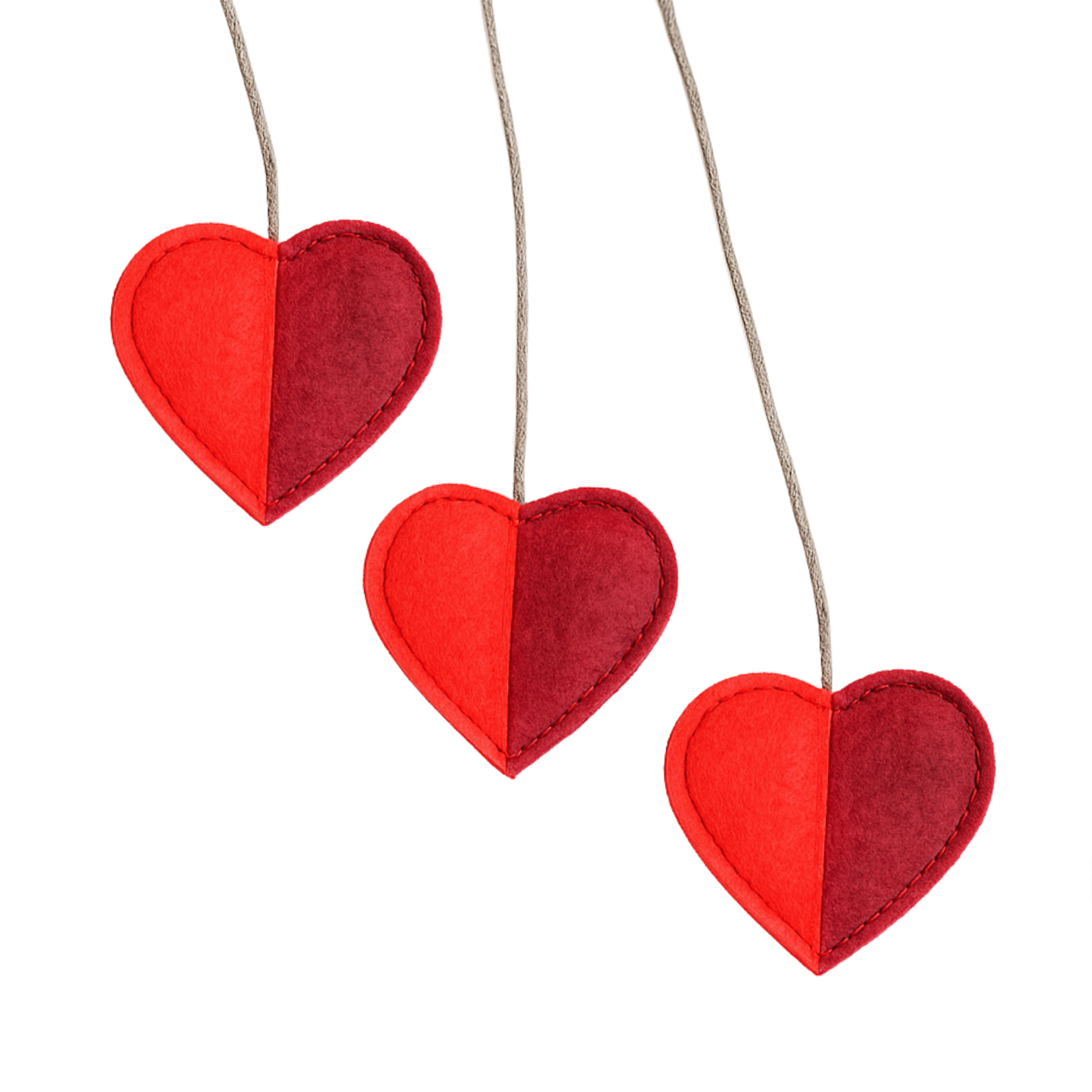 Cath Kidston Hearts & Roses 3 Hearts Cat Teaser Toy