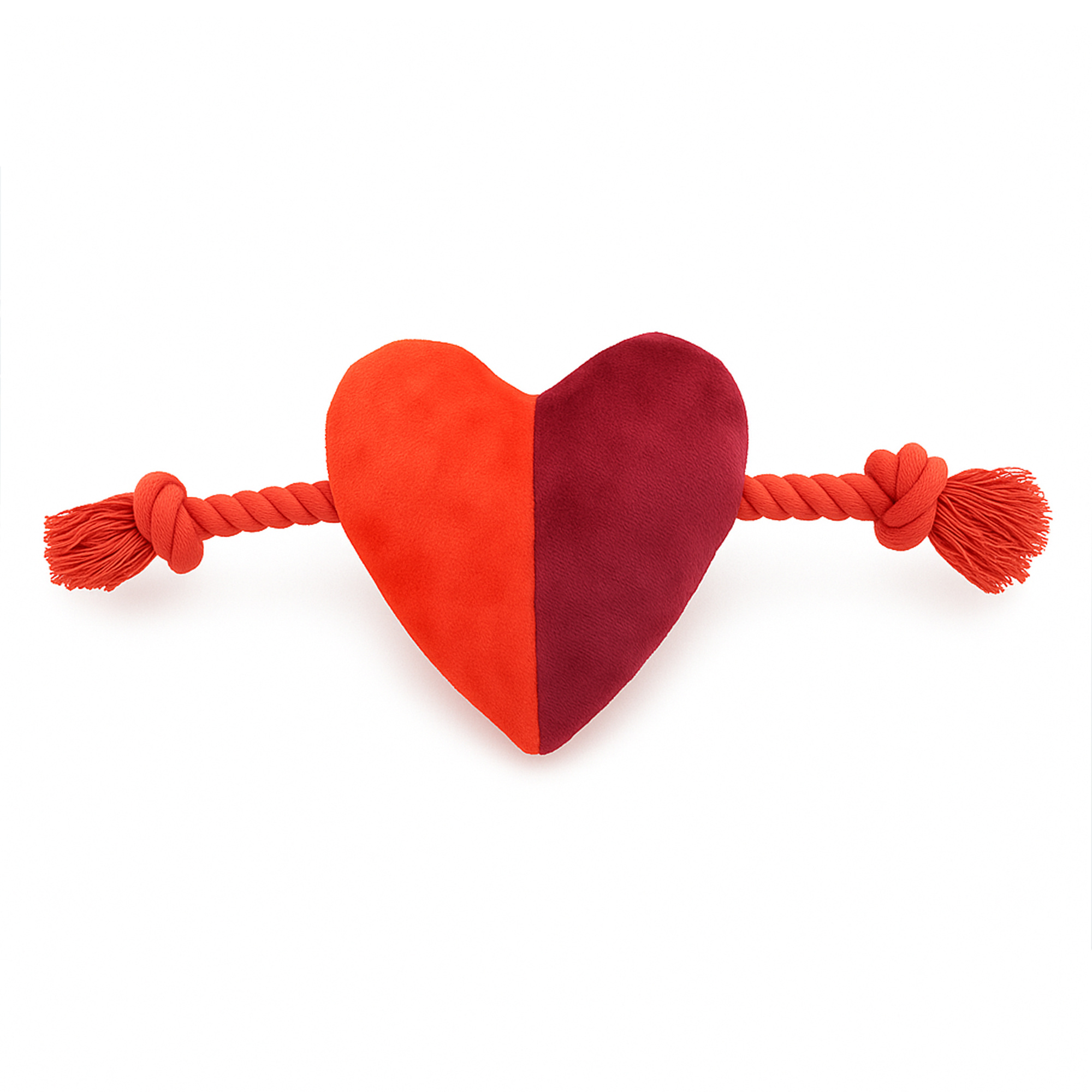 Cath Kidston Hearts & Roses Plush & Rope Dog Toy