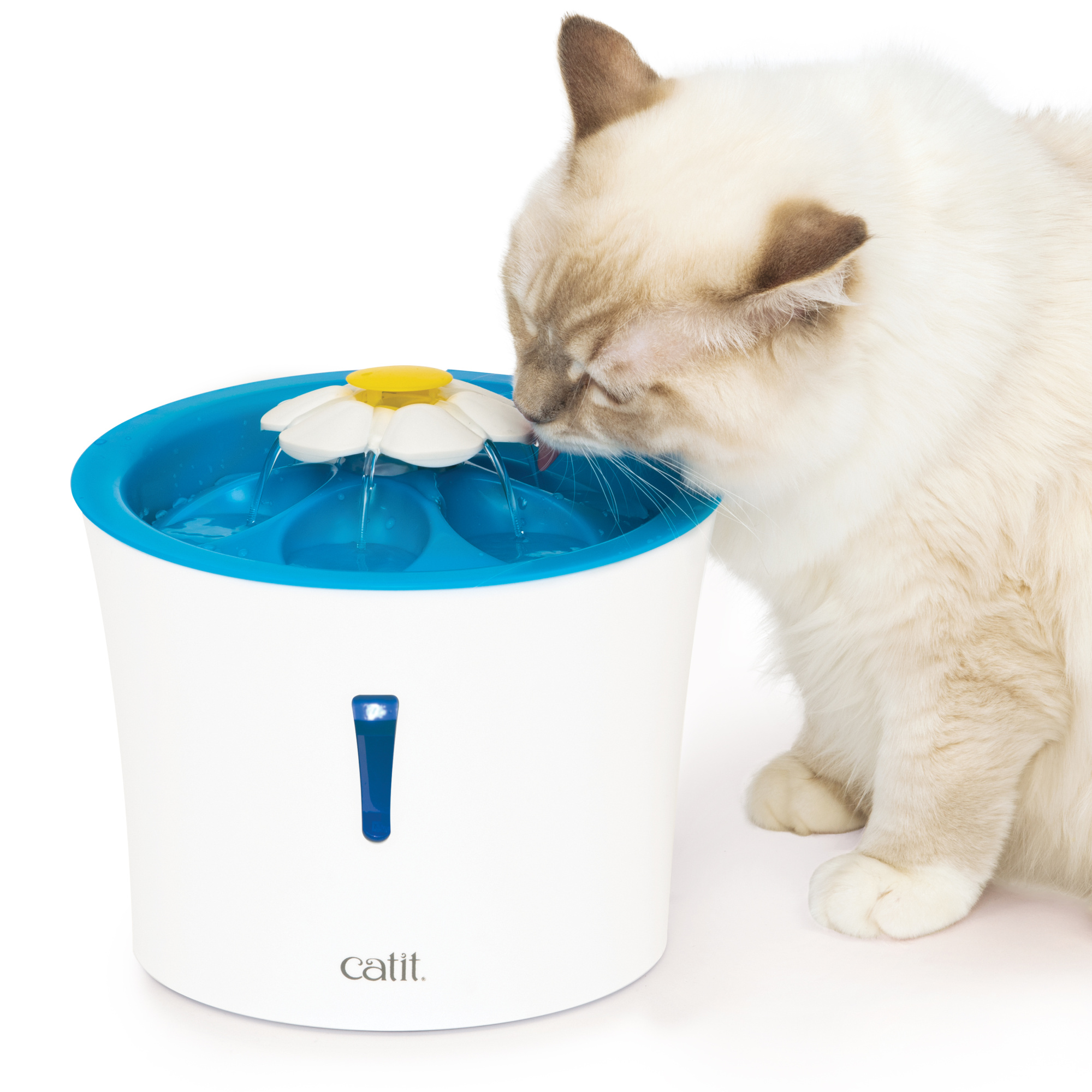 Catit Flower Water Fountain With Led Nightlight
