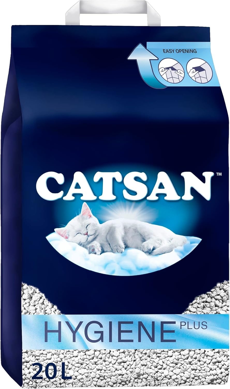 Catsan Hygiene Non-Clumping Odour Control Cat Litter 20L