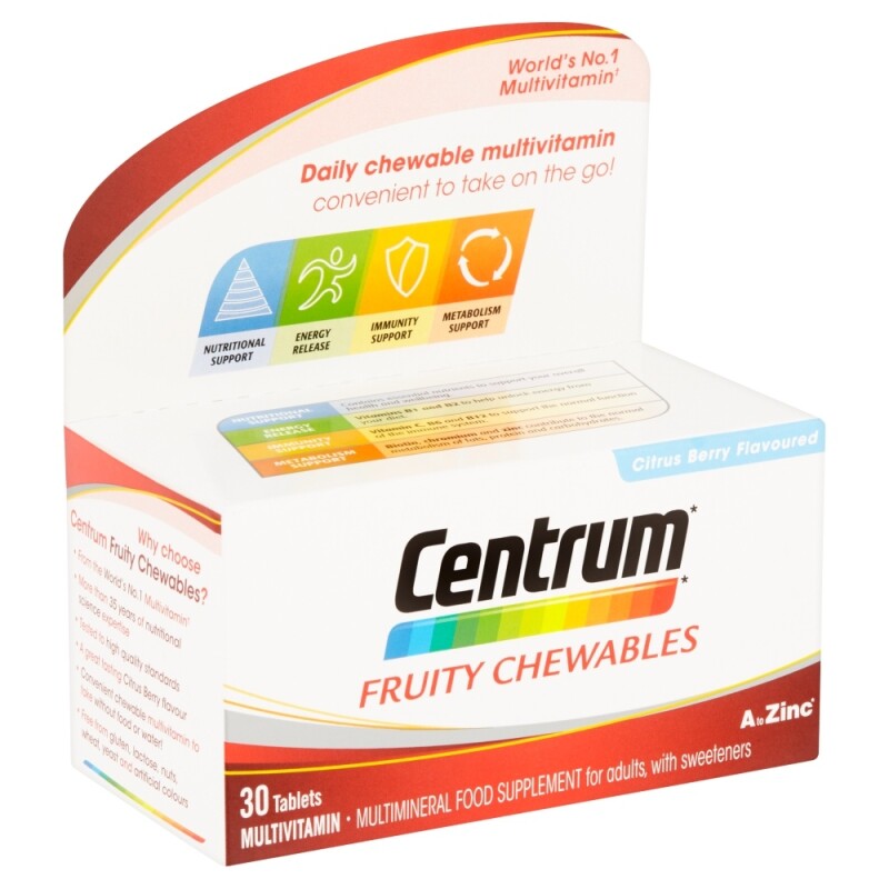 Centrum Multivitamin Fruity Chewables