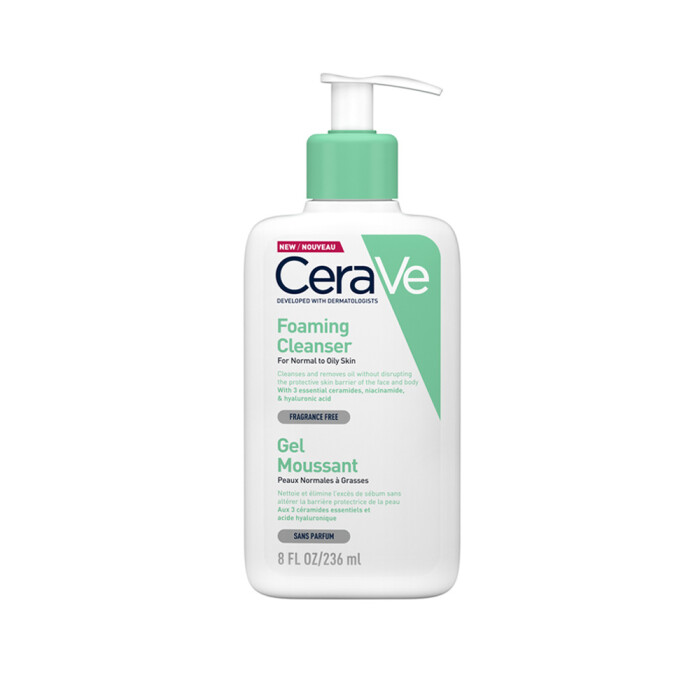 Image of CeraVe Facial Foaming Cleanser For Face & Body