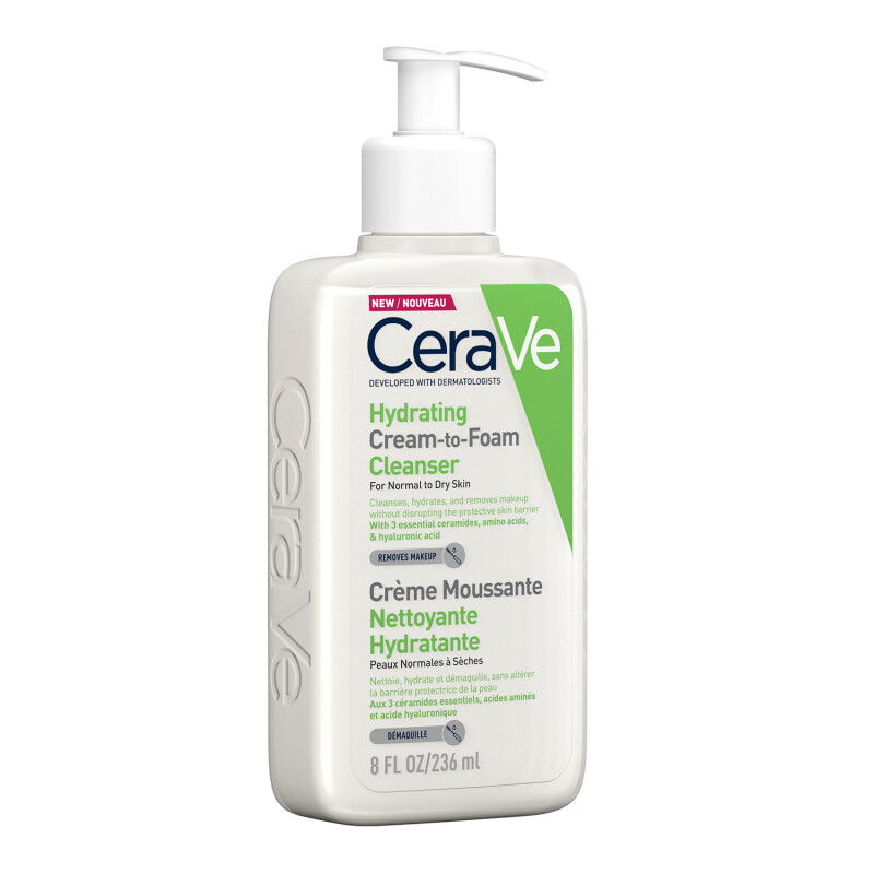 Buy CeraVe Hydrating Cream to Foam Cleanser For Face ...