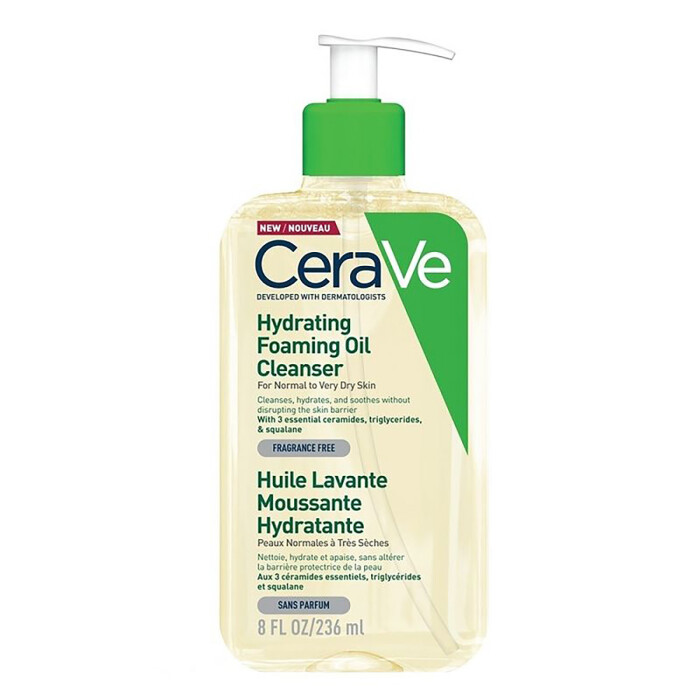 Image of CeraVe Hydrating Foaming Oil Cleanser