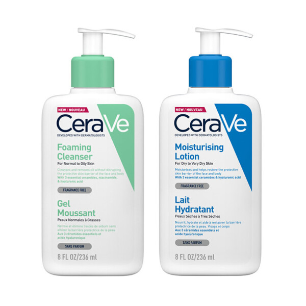 CeraVe Night Time Cleanse & Care Duo