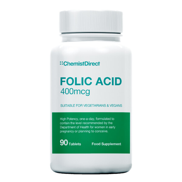 Chemist Direct Folic Acid 400mcg