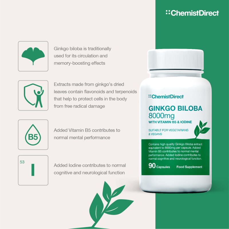 Chemist Direct Ginkgo Biloba