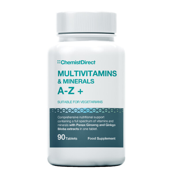 Chemist Direct MultiVitamins & Minerals A-Z Plus