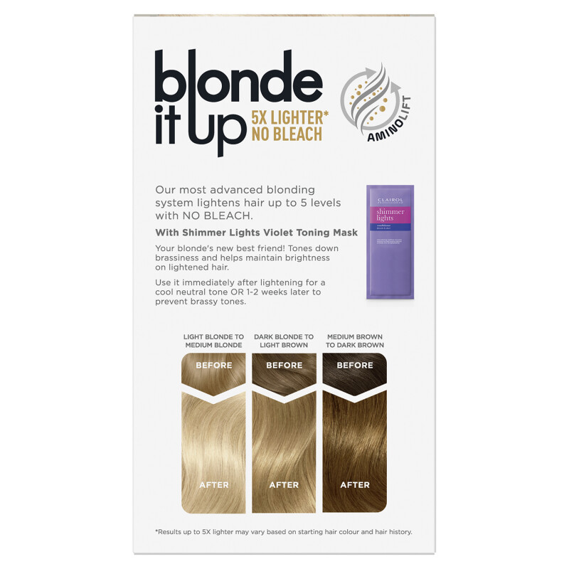 Clairol Blonde It Up Platinum Blonde Permanent Hair Dye
