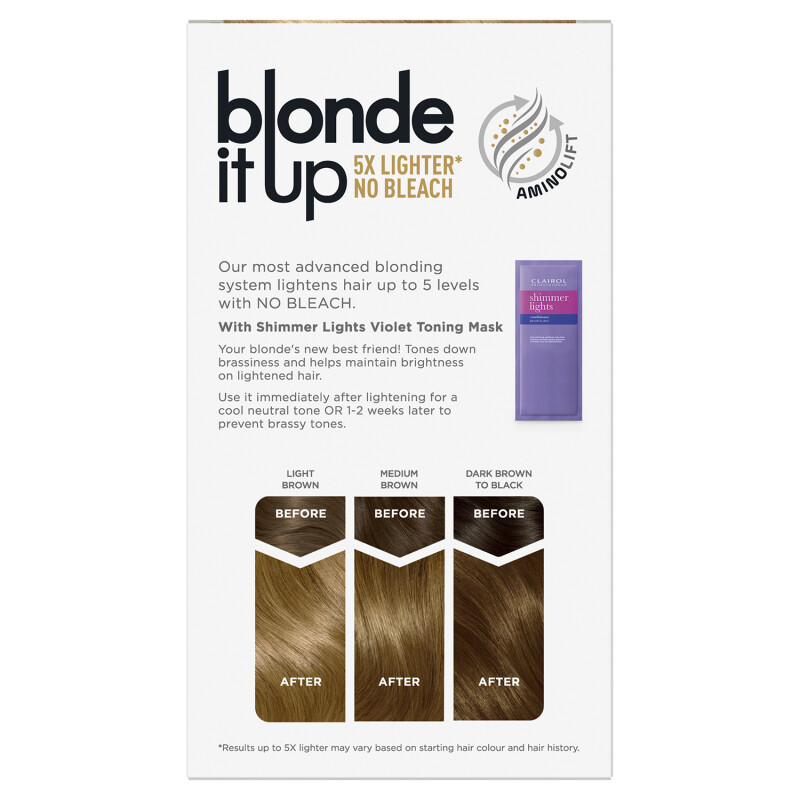 Clairol Blonde It Up Platinum Bronde Permanent Hair Dye