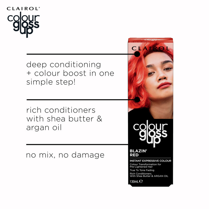Clairol Colour Gloss Up Conditioner Blazin Red