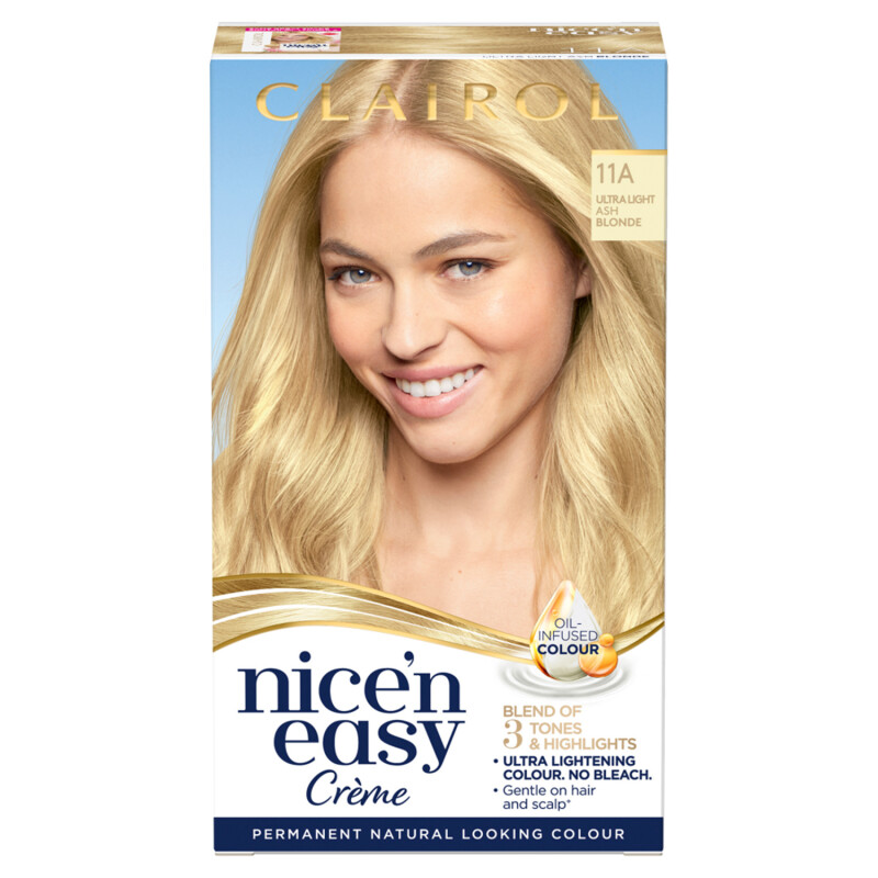 Clairol Nicen Easy Creme Hair Dye 11A Light Ash Blonde