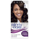 Clairol Nicen Easy No Ammonia Hair Dye, 84 Darkest Brown