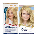 Clairol Root Touch-Up 10 Extra Light Blonde + Nicen Easy 10A Baby Blonde