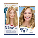 Clairol Root Touch-Up 9 Light Blonde + Nicen Easy 9A Light Ash Blonde 