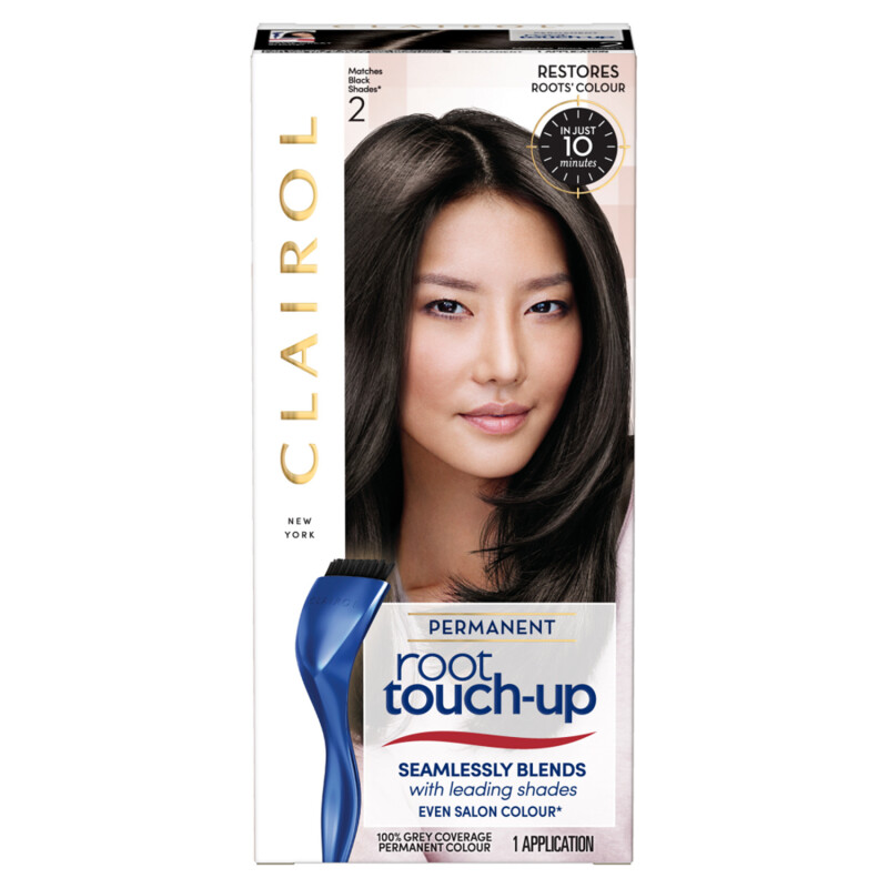 Clairol Root Touch-Up Hair Dye, 2 Black