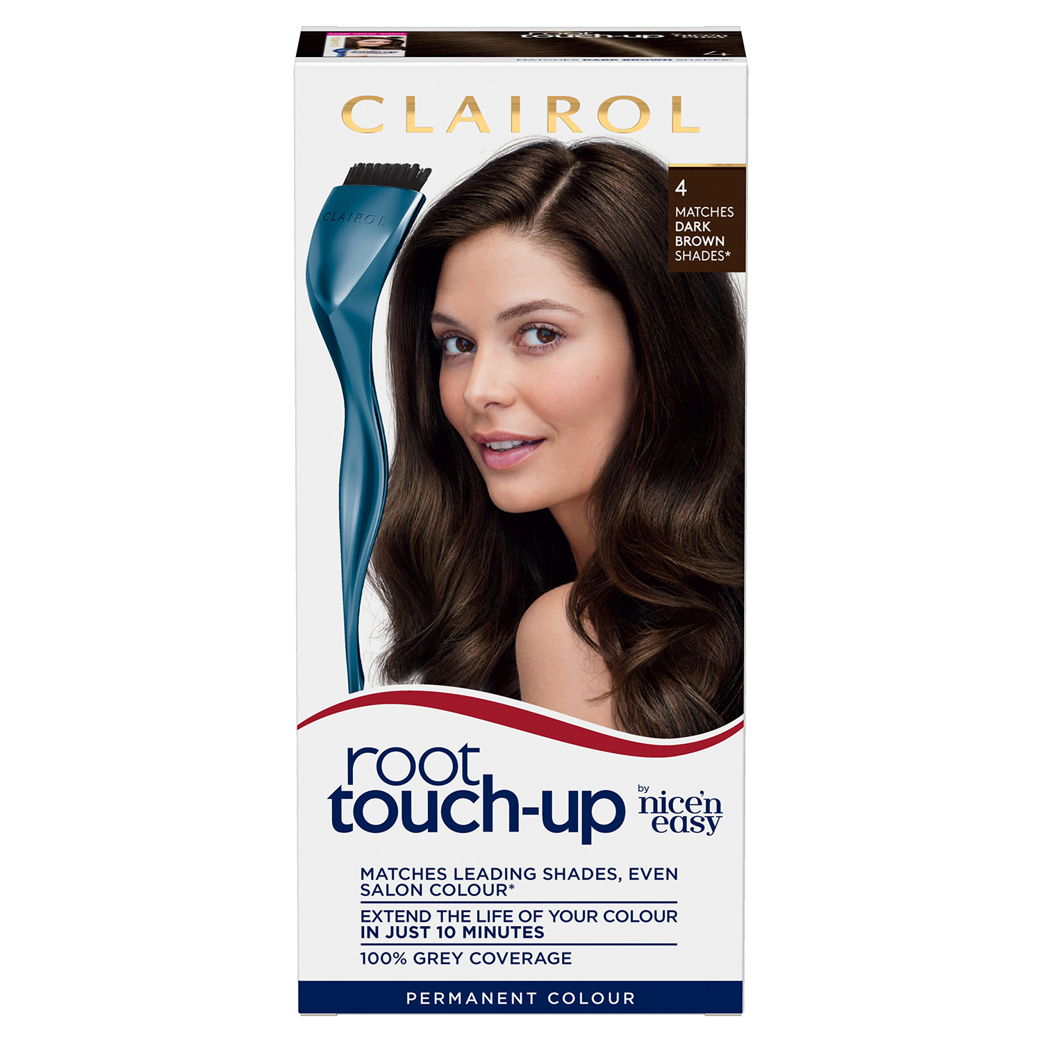 Click to view product details and reviews for Clairol Root Touch Up Hair Dye 4 Dark Brown.