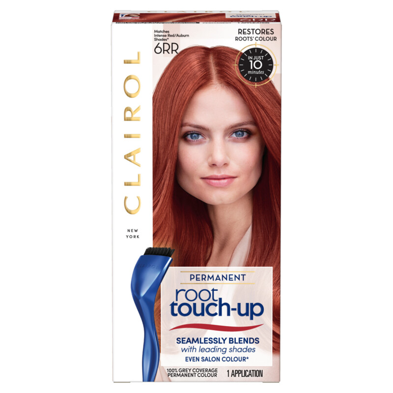 Clairol Root Touch-Up Hair Dye, 6RR Intense Red Auburn