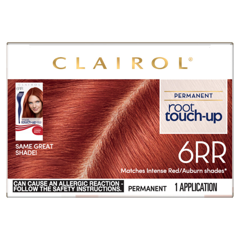 Clairol Root Touch-Up Hair Dye, 6RR Intense Red Auburn