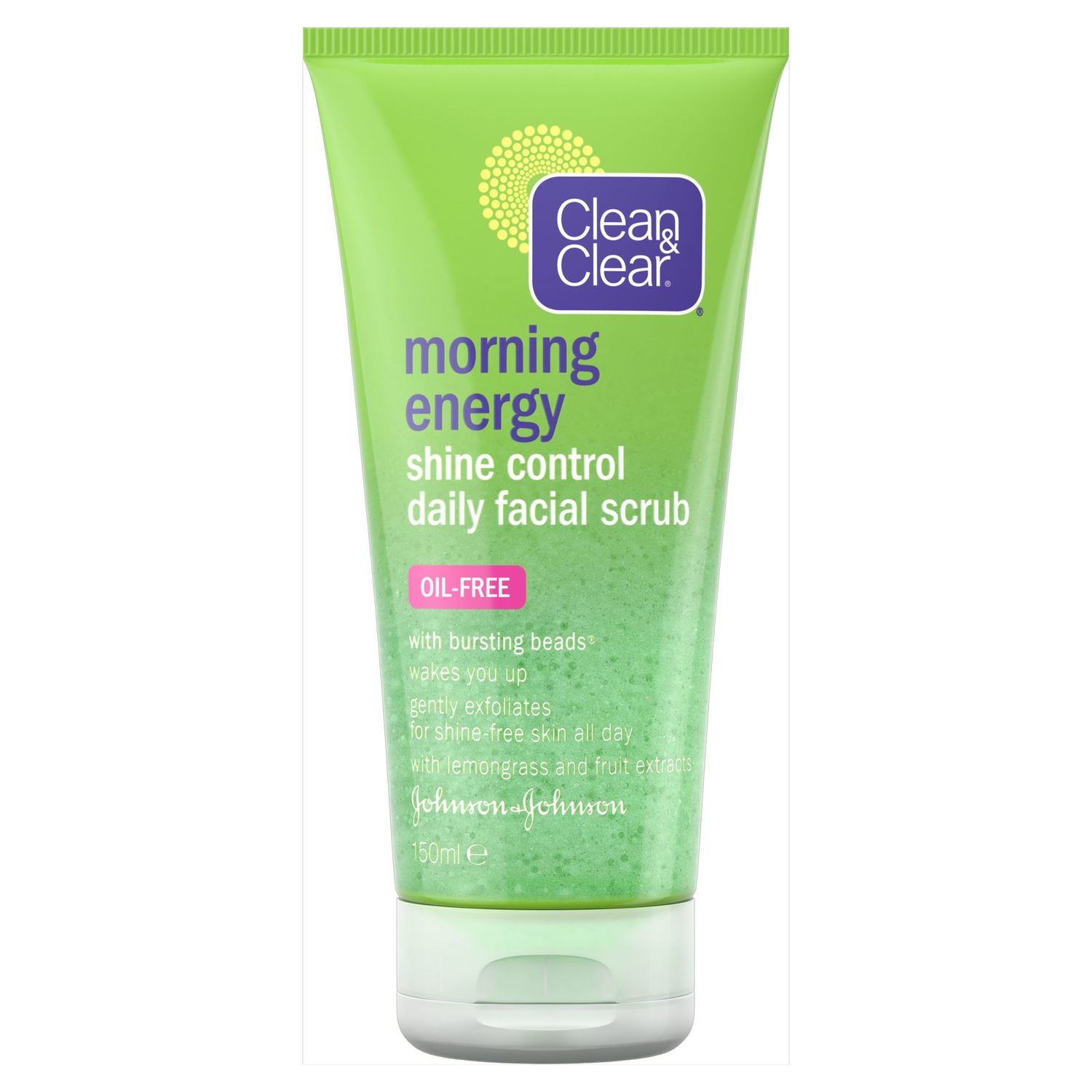 Clean & Clear Morning Energy Shine Control Daily Facial Scrub