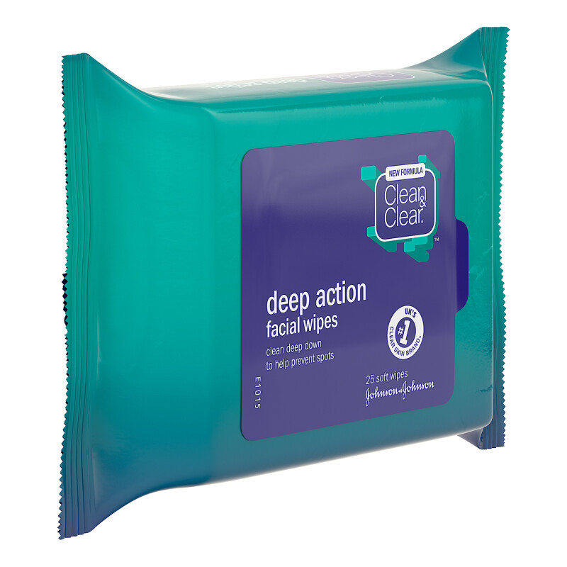 cleansing wipes Clean facial & clear deep