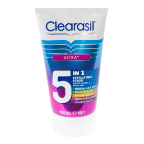  Clearasil Ultra 5 In 1 Exfoliating Face Scrub 