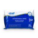  Clinell Antimicrobial Hand and Surface Wipes 