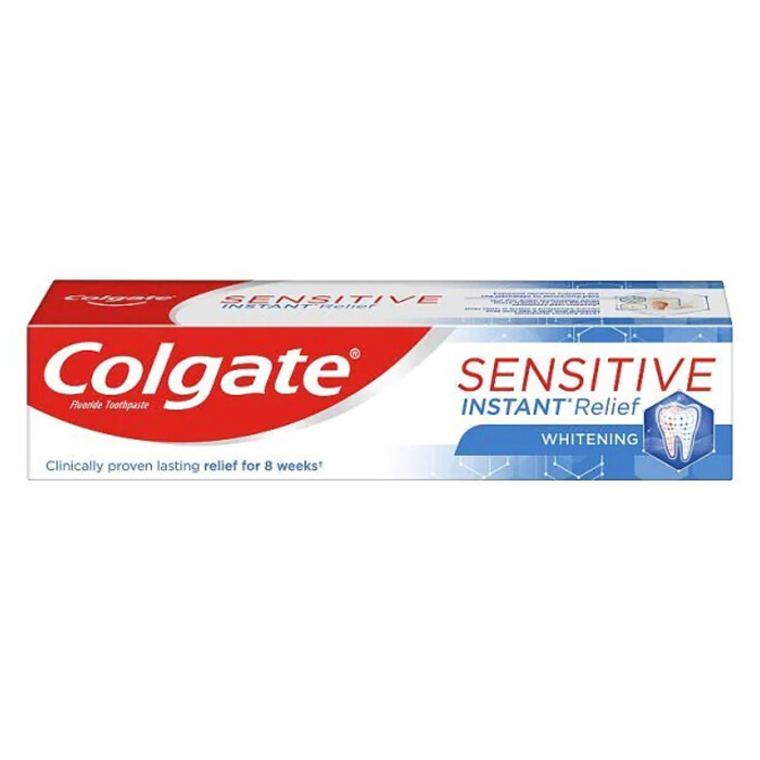 Image of Colgate Sensitive Instant Relief Whitening Toothpaste
