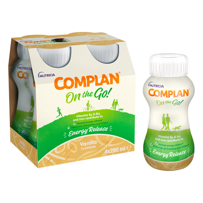 Complan On The Go Energy Release Drink Vanilla Flavour