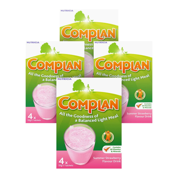 Buy Complan Strawberry - 16 Sachets | Chemist Direct