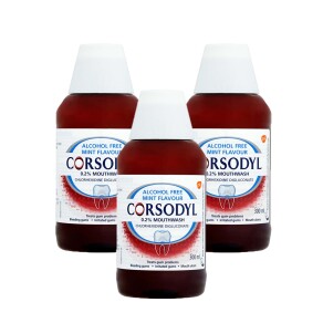 Corsodyl 0.2% Gum Problem Alcohol Free Mint Mouthwash