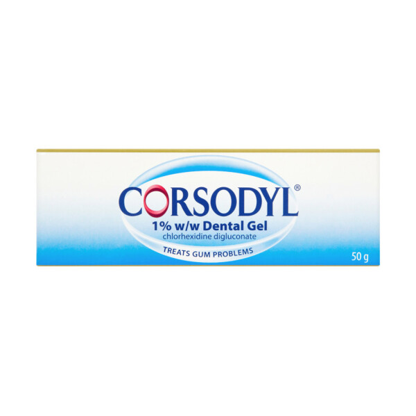 Corsodyl 1% W/W Gum Problem Treatment Dental Gel