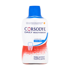 Corsodyl Daily Cool Mint Alcohol Free Mouthwash