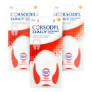  Corsodyl Daily Gum Care Expanding Dental Floss Triple Pack 