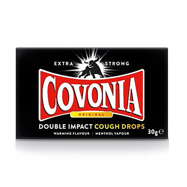 Covonia Double Impact Cough Lozenges Strong Original
