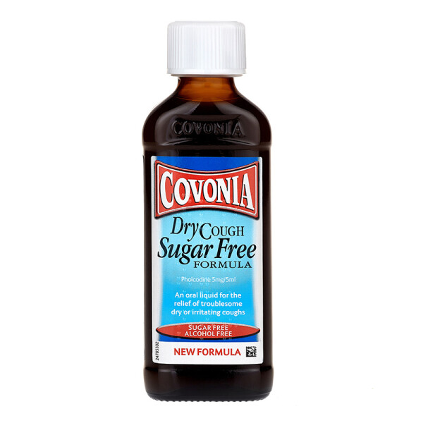 Covonia Dry Cough Sugar Free Formula 