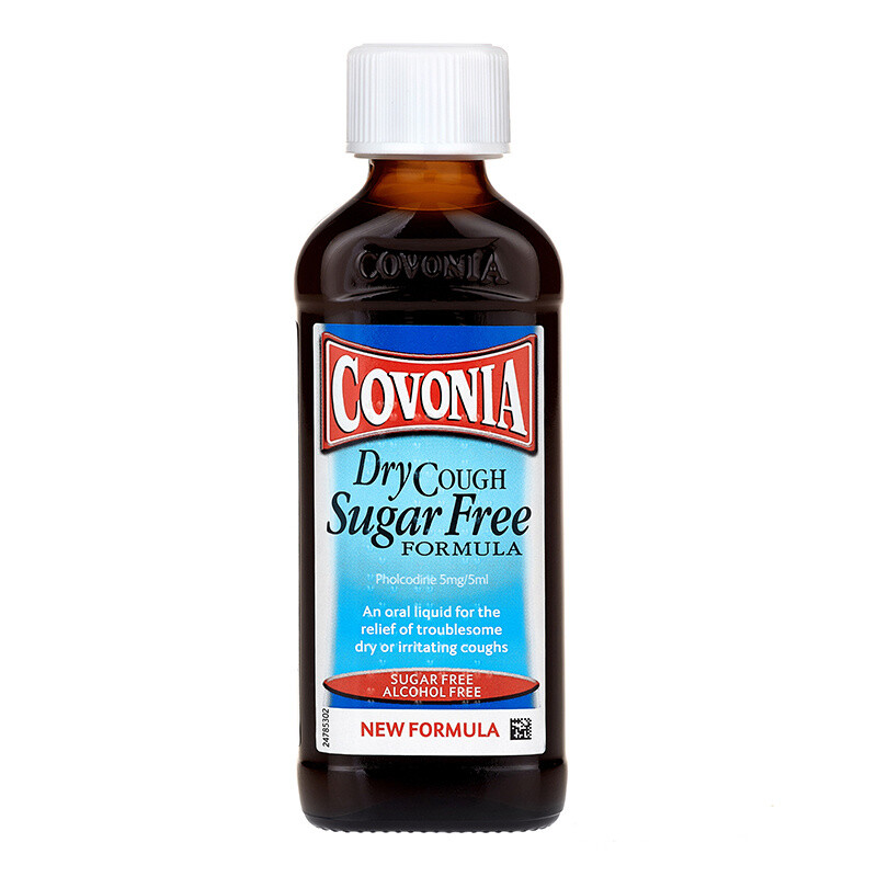 Covonia Dry Cough Sugar Free Formula 150ml 