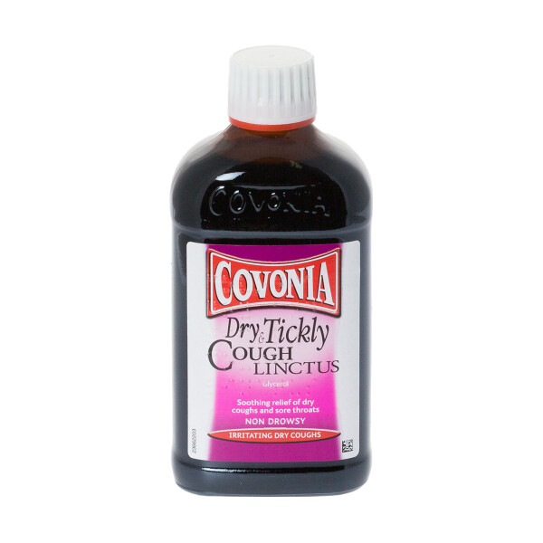 Buy Covonia Dry And Tickly Cough Linctus 300ml Chemist Direct buy-covonia-dry-and-tickly-cough-linctus-300ml-chemist-direct