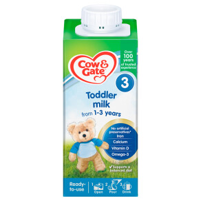 Cow & Gate 3 Toddler Milk Formula Liquid 1-3 Years