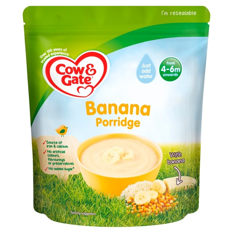 Cow & Gate 4-6months Sunny Start Banana Porridge