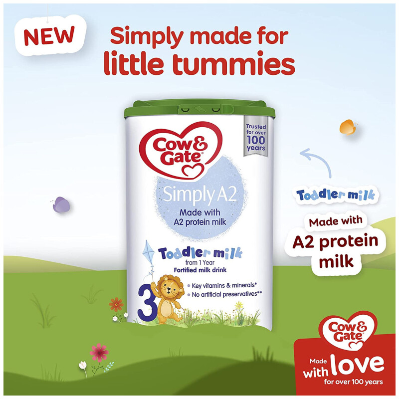 Cow & Gate A2 3 Toddler Milk Baby Milk Formula