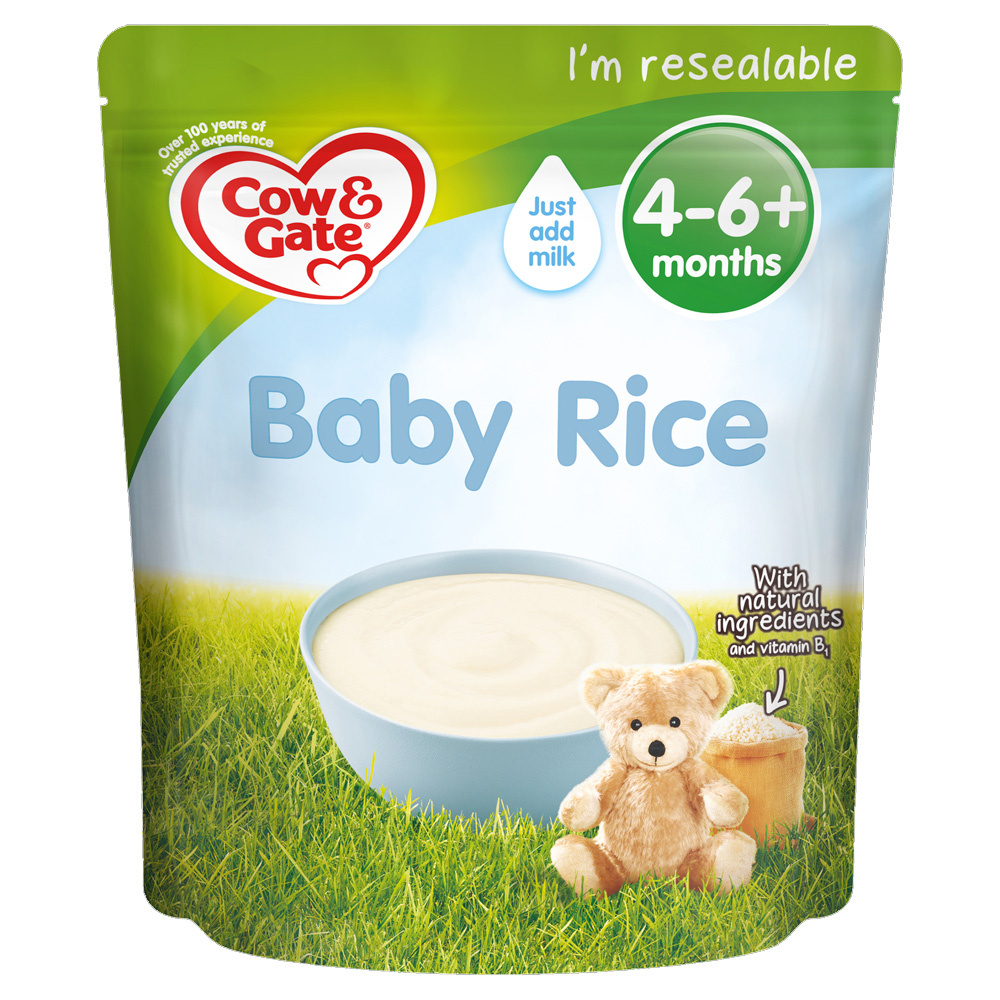 Cow & Gate Baby Rice Cereal 4-6+ Months
