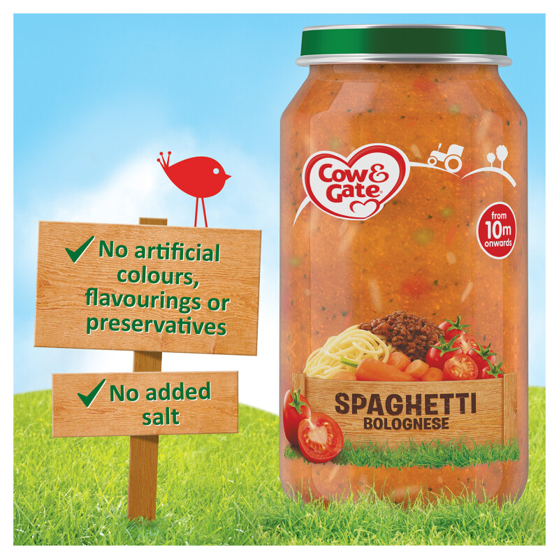 Cow & Gate Spaghetti Bolognese Jar