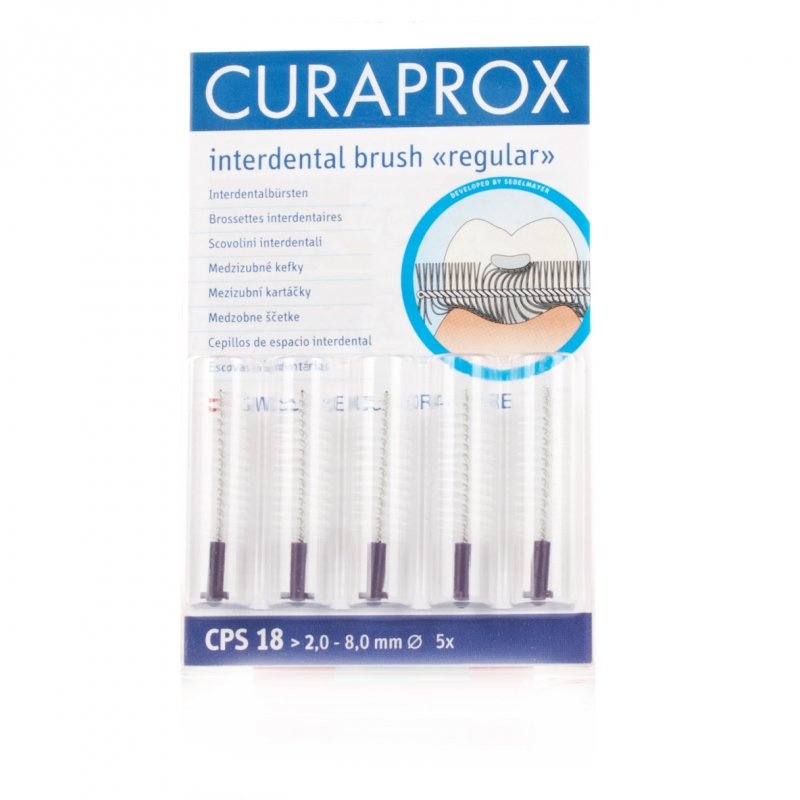 Curaprox Interdental Brushes Regular Violet CPS18 | Oral Care | Chemist ...